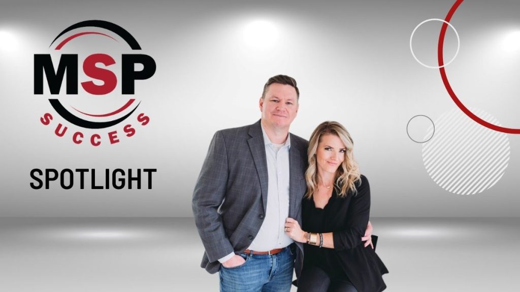 Brian And Mary Hamilton on MSP Success Spotlight Template