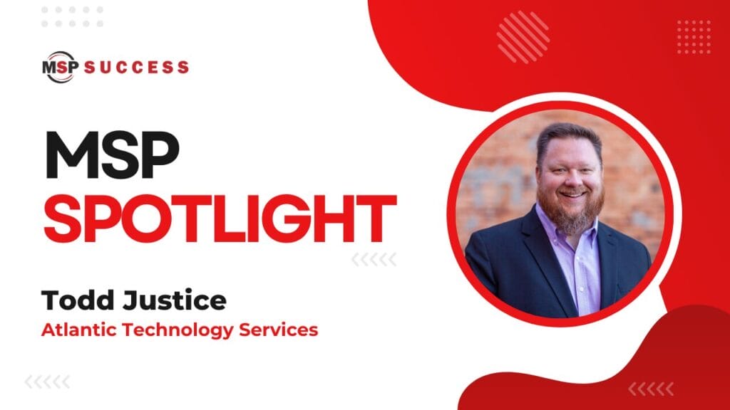 Todd Justice MSP Spotlight