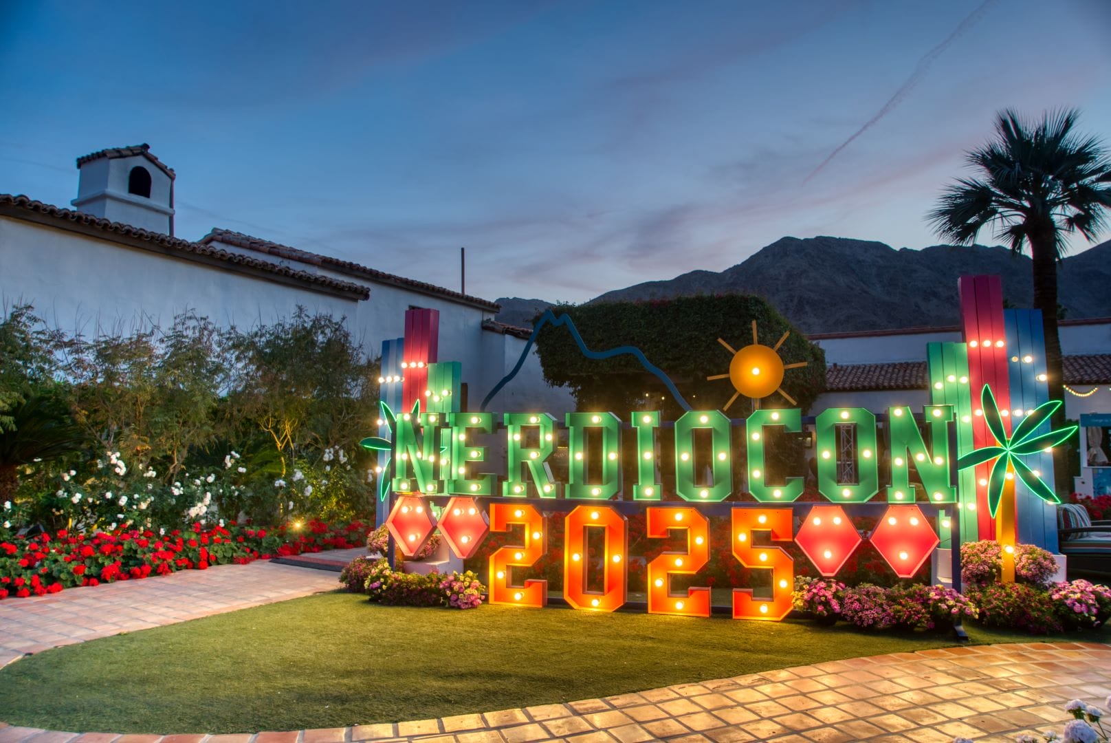 NerdioCon 2025 welcome sign