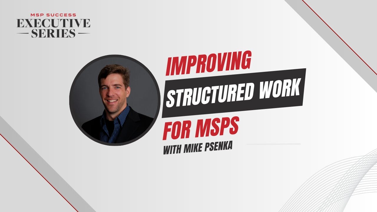 Moovila Executive Series structured work graphic