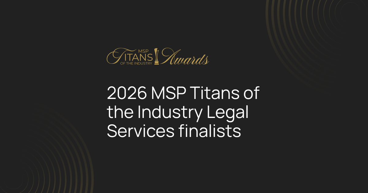10 Top MSPs for Legal Services (2026)